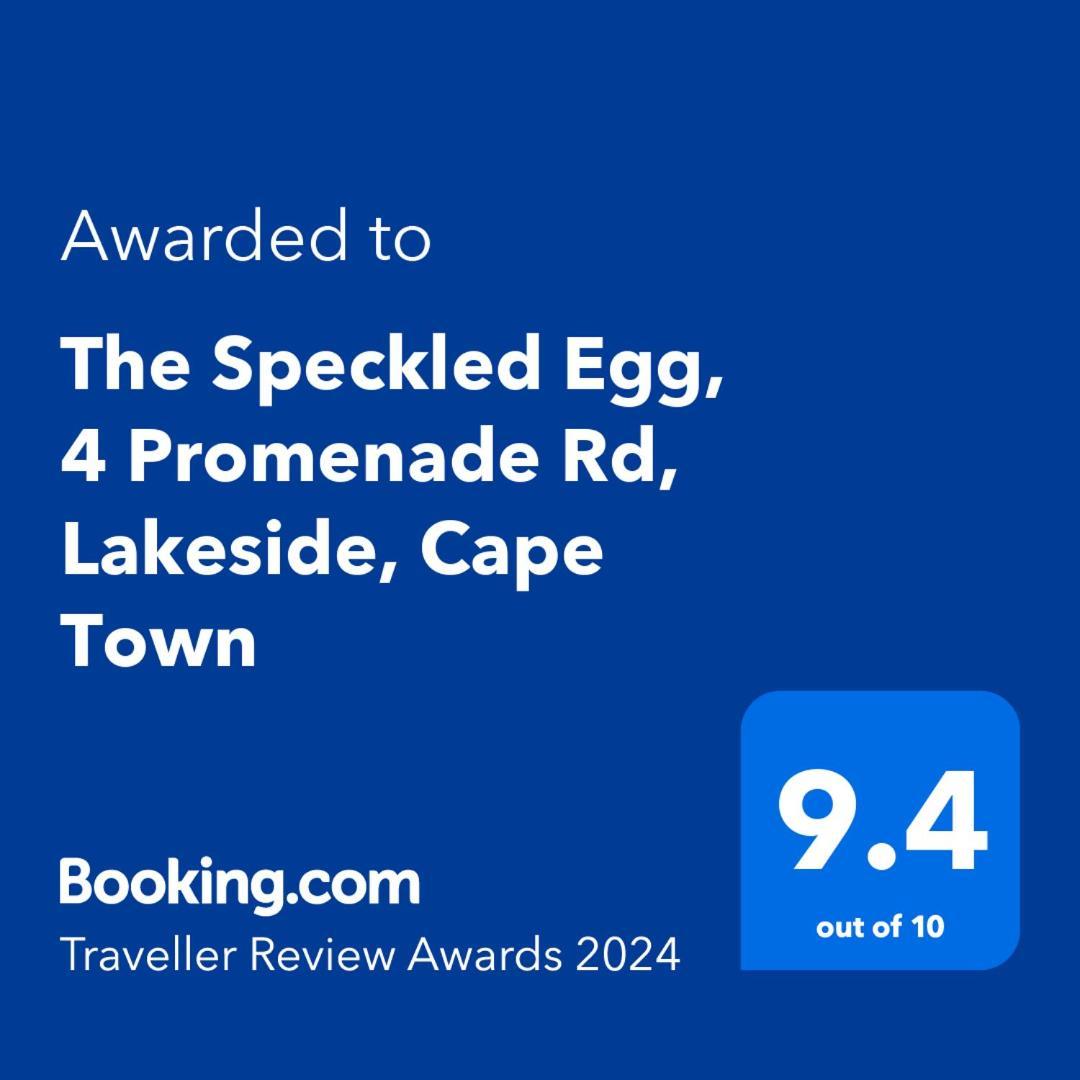 The Speckled Egg, 4 Promenade Rd, Lakeside, Ciudad del Cabo Exterior foto